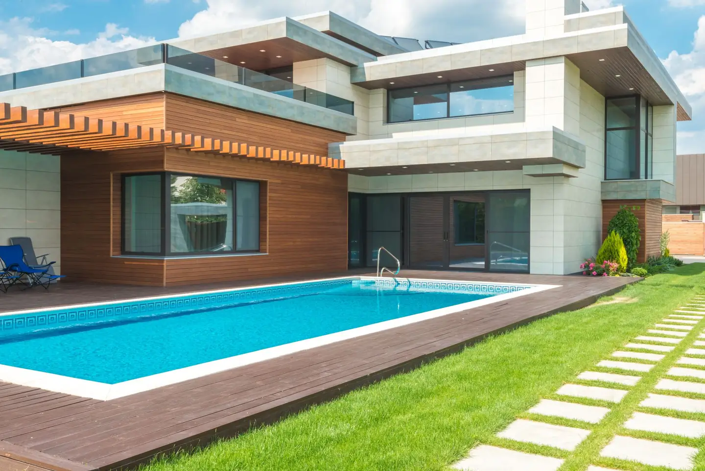 Swimming pool built in Kareela, NSW